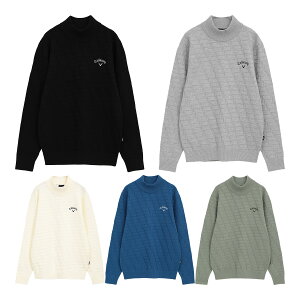 �L�����E�F�C ���� �n�C�l�b�N�j�b�g �����N�X�҂� �����Y C25218104 �g�b�v�X �Z�[�^�[ �S���t�E�F�A 2025�N�H�~���f�� Callaway �H�~�E�F�A �A�p����