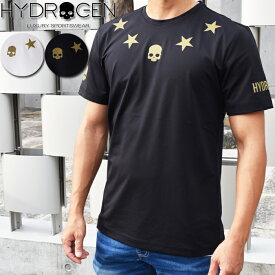 HYDROGEN ハイドロゲン クルーネックTシャツ 全2色 スターテックTシャツ / STAR TECH TEE T00554 ハイドロゲン tシャツ ブランド tシャツ