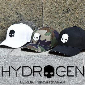 HYDROGEN ハイドロゲン ベースボールキャップ RG3004 全3色 SKULL HYDROGEN CAP ロゴ刺繍 ハイドロゲン キャップ ハイドロゲン 帽子