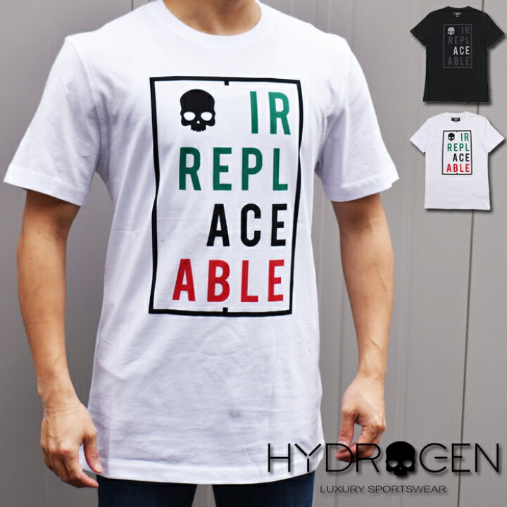 楽天市場】HYDROGEN ハイドロゲン 半袖クルーネックTシャツ 全2色 