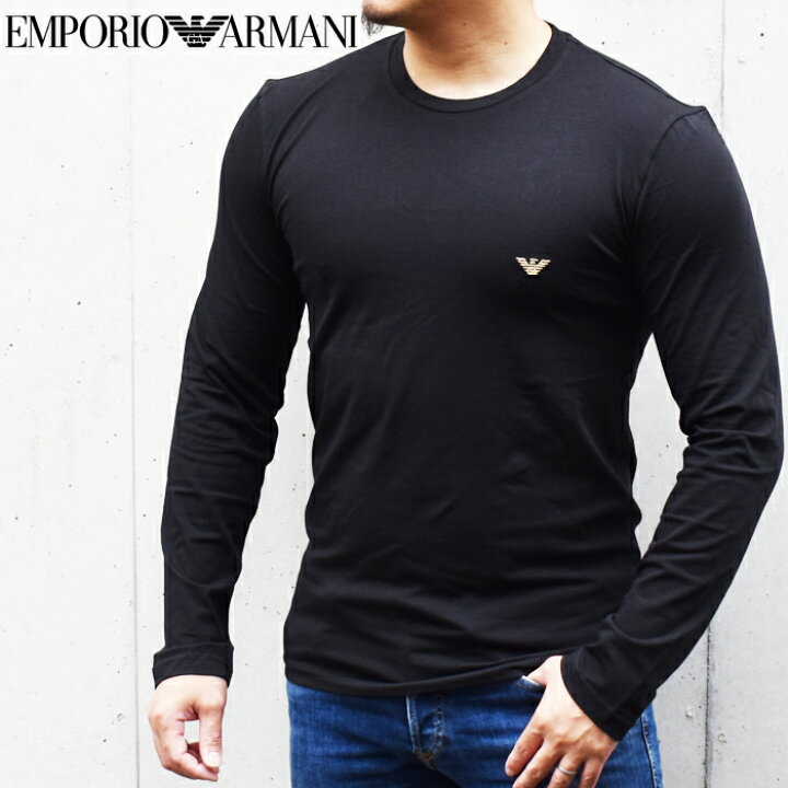 楽天市場】EMPORIO ARMANI エンポリオ アルマーニ ロングTシャツ ロンT  