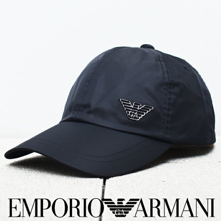 楽天市場】EMPORIO ARMANI エンポリオアルマーニ ベースボールキャップ 