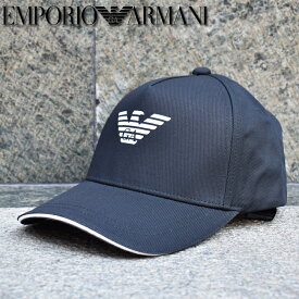 EMPORIO ARMANI エンポリオアルマーニ ベースボールキャップ ブラック 627920 CC990 00020 アルマーニ 帽子