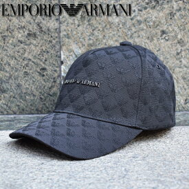 EMPORIO ARMANI エンポリオアルマーニ ベースボールキャップ ブラック 627924 CC985 00020 アルマーニ 帽子