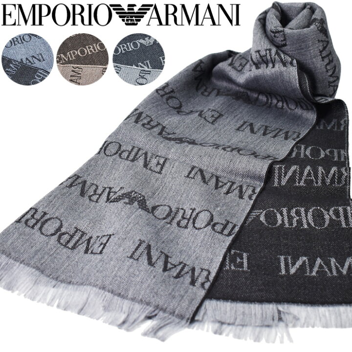楽天市場】EMPORIO ARMANI エンポリオアルマーニ マフラー スカーフ 全  
