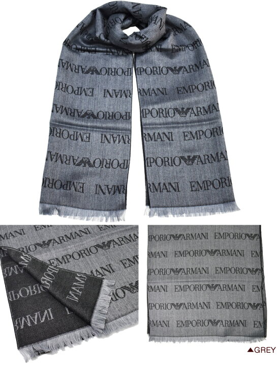 楽天市場】EMPORIO ARMANI エンポリオアルマーニ マフラー スカーフ 全  
