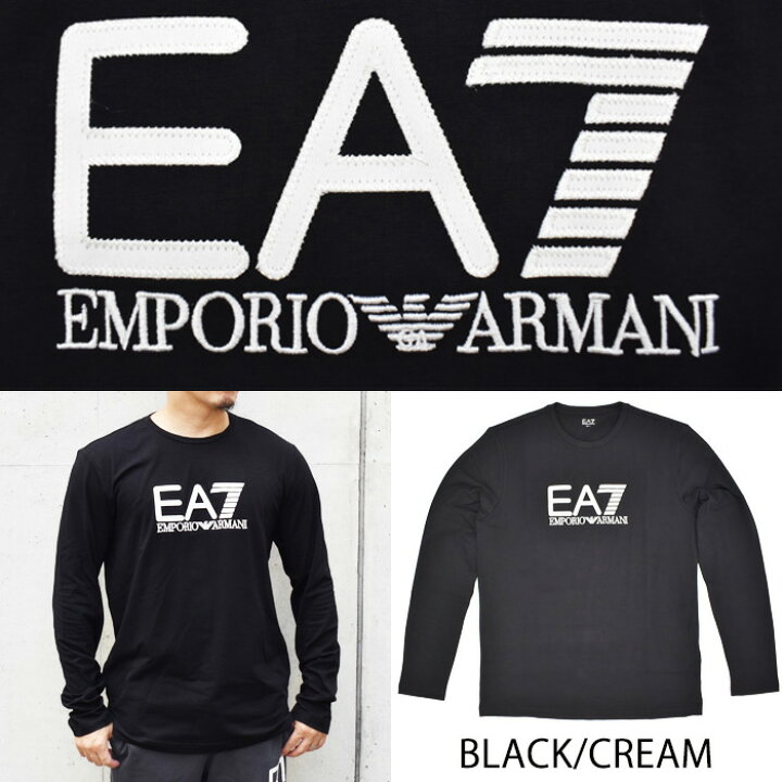楽天市場】EMPORIO ARMANI エンポリオ アルマーニ EA7 ロングTシャツ 