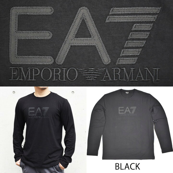 楽天市場】EMPORIO ARMANI エンポリオ アルマーニ EA7 ロングTシャツ 