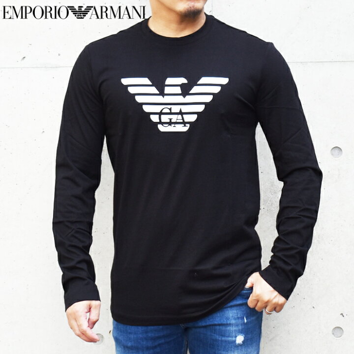 楽天市場】EMPORIO ARMANI エンポリオ アルマーニ ロングTシャツ ロンT 