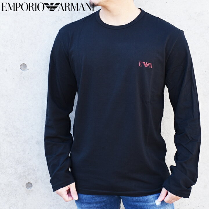 楽天市場】EMPORIO ARMANI エンポリオ アルマーニ ロングTシャツ ロンT 