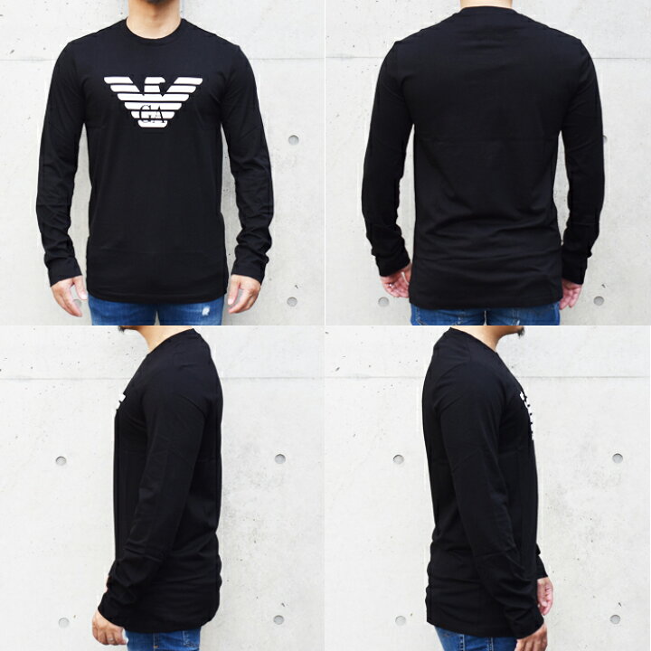 楽天市場】EMPORIO ARMANI エンポリオ アルマーニ ロングTシャツ ロンT 