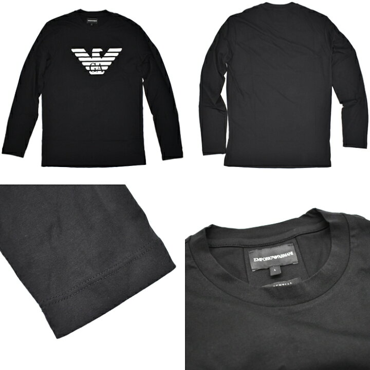 楽天市場】EMPORIO ARMANI エンポリオ アルマーニ ロングTシャツ ロンT 