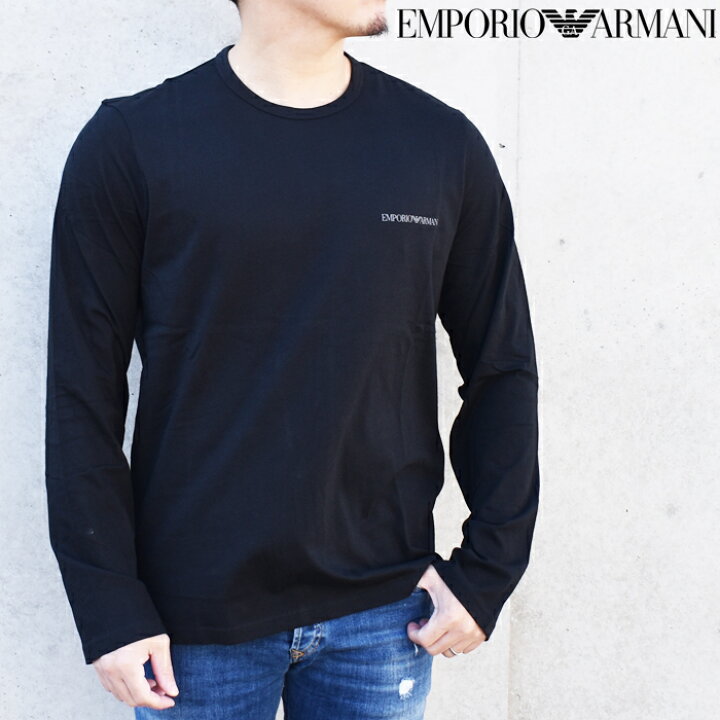 楽天市場】EMPORIO ARMANI エンポリオ アルマーニ ロングTシャツ ロンT 