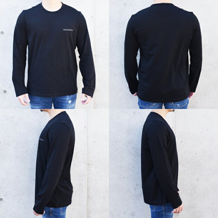 楽天市場】EMPORIO ARMANI エンポリオ アルマーニ ロングTシャツ ロンT 