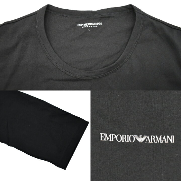 楽天市場】EMPORIO ARMANI エンポリオ アルマーニ ロングTシャツ ロンT 