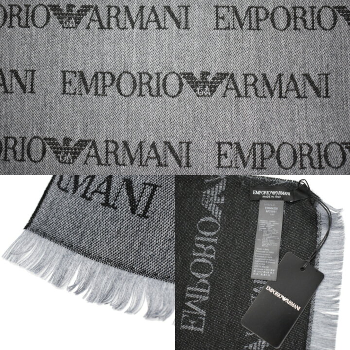 楽天市場】EMPORIO ARMANI エンポリオアルマーニ マフラー スカーフ 全 