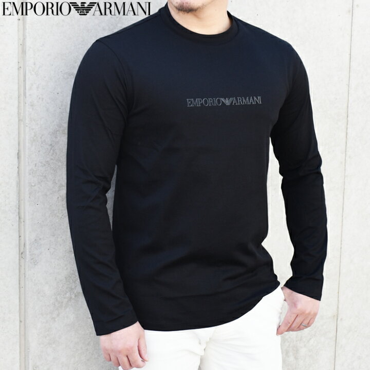楽天市場】EMPORIO ARMANI エンポリオ アルマーニ ロングTシャツ ロンT 