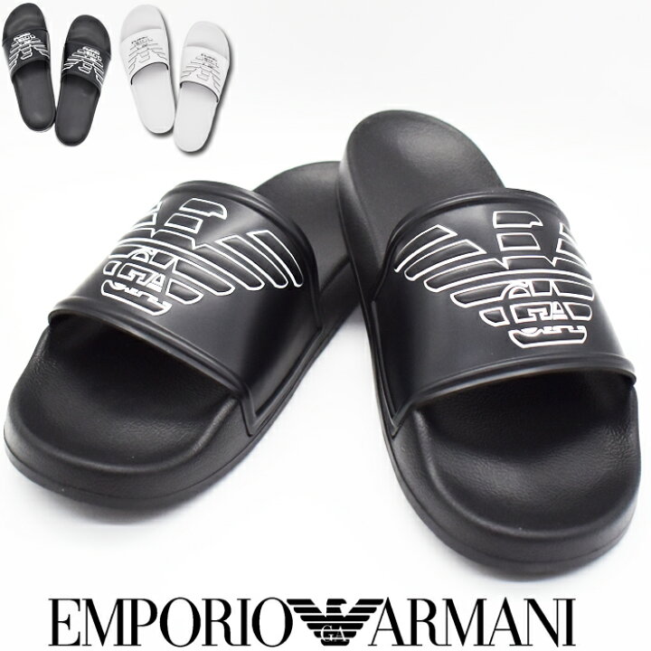 楽天市場】EMPORIO ARMANI エンポリオ アルマーニ シャワーサンダル 