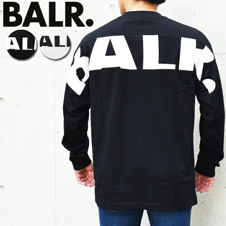 楽天市場】BALR. ボーラー ロングTシャツ ロンT 全2色 バックプリント 