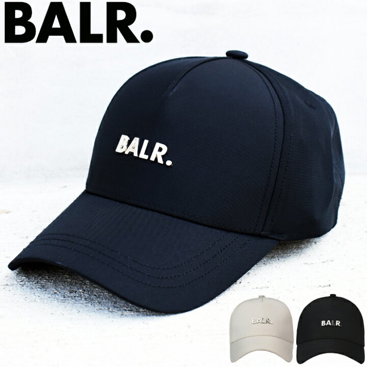 楽天市場】BALR. ボーラー メタルロゴ ベースボールキャップ 全2色 Q 