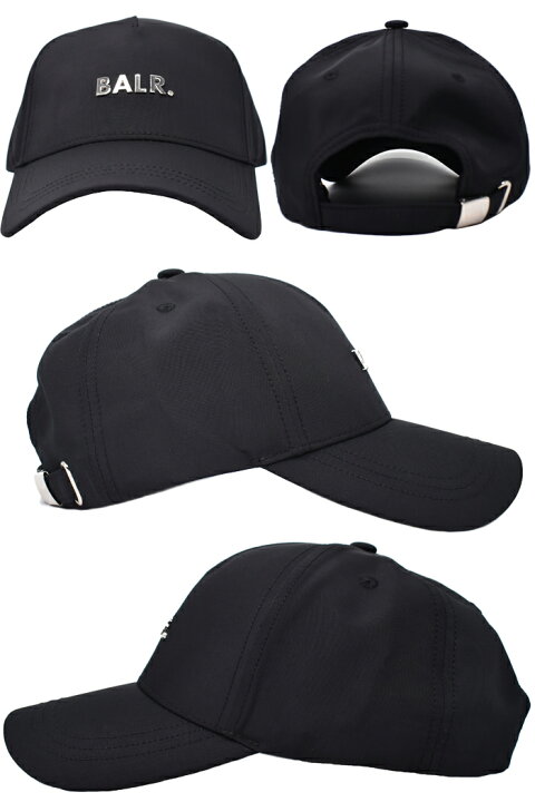 楽天市場】BALR. ボーラー メタルロゴ ベースボールキャップ 全2色 Q 