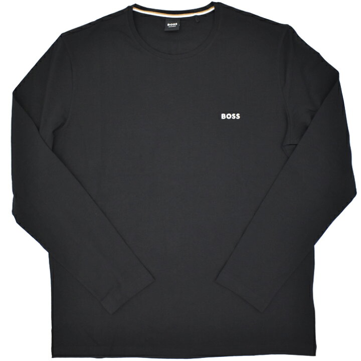 楽天市場】HUGO BOSS ヒューゴボス ロングTシャツ ロンT ブラック 