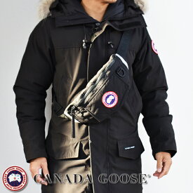 CANADA GOOSE カナダグース ボディバッグ ベルトバッグ ブラック 8833UC ヒップパック メンズ レディース ナイロン ロゴワッペン カナダグース バッグ カナダグース メンズ カナダグース レディース