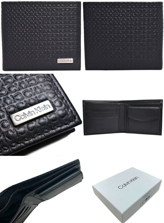 楽天市場】Calvin Klein カルバンクライン 本革レザー ロゴプレート 