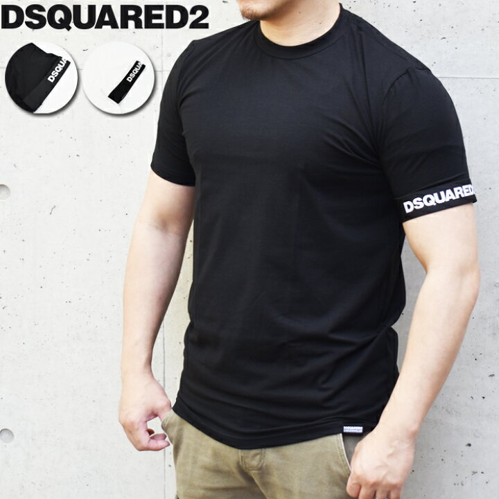 楽天市場】DSQUARED2 ディースクエアード 半袖クルーネックTシャツ 全2 