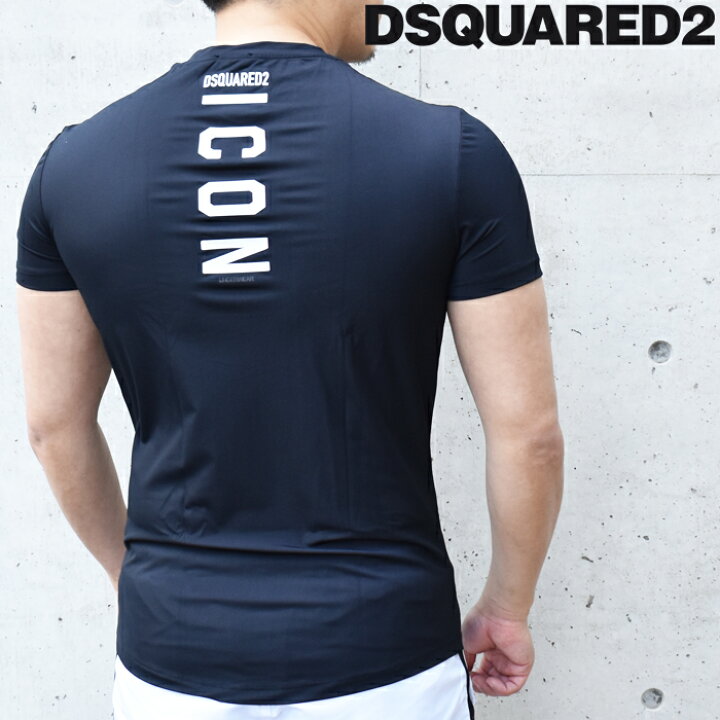 楽天市場】DSQUARED2 ディースクエアード ICON ロゴ バックプリントT 