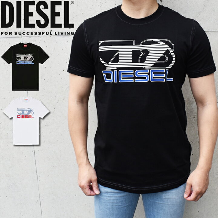 楽天市場】DIESEL ディーゼル 半袖クルーネックTシャツ 全2色 A12502 