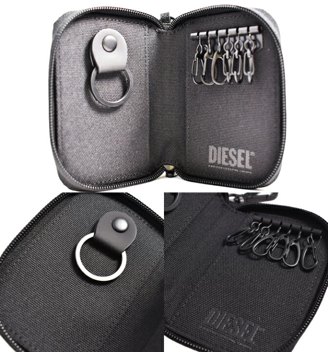 楽天市場】DIESEL ディーゼル ラウンドファスナー式 6連キーケース 