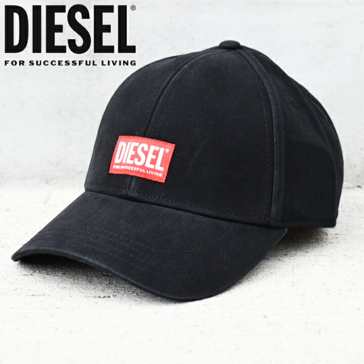 楽天市場】DIESEL ディーゼル ウォッシュ加工 ベースボールキャップ 