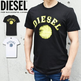 DIESEL ディーゼル 半袖クルーネックTシャツ 全2色 ディーゼル tシャツ A08682 0GRAI T-DIEGOR-K56 スリムフィット