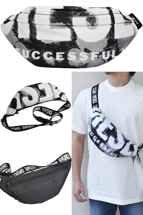 楽天市場】DIESEL ディーゼル ボディバッグ ウエストポーチ  