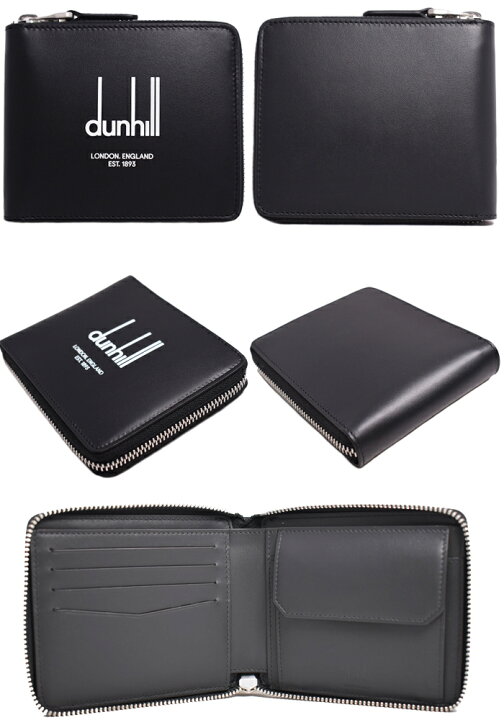 楽天市場】Dunhill ダンヒル ラウンドファスナー二つ折り財布 LEGACY  