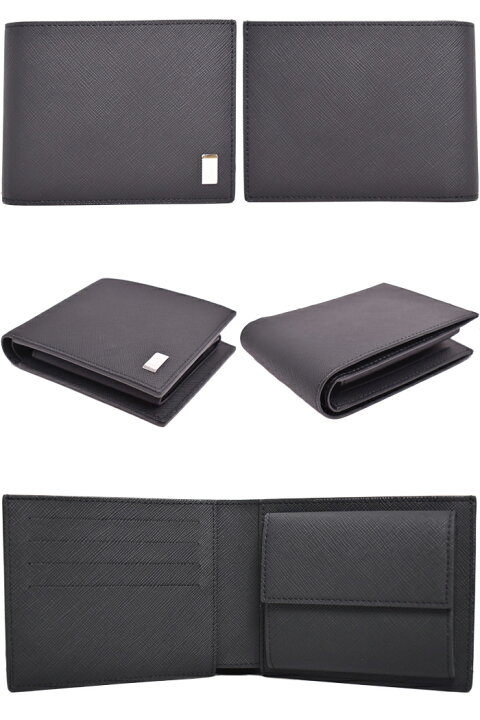 楽天市場】Dunhill ダンヒル 二つ折り財布 Plain プレーン 全2色  