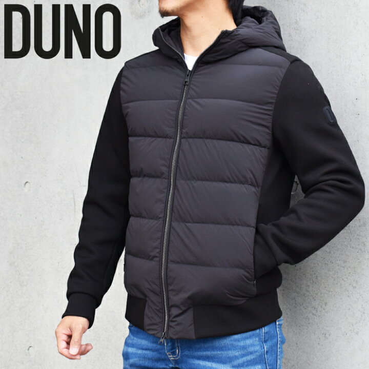 楽天市場】DUNO デュノ メンズ ストレッチナイロン 切替 フーデッド  