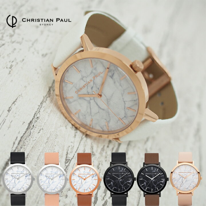 楽天市場】CHRISTIAN PAUL クリスチャンポール 腕時計 43mm Marble 