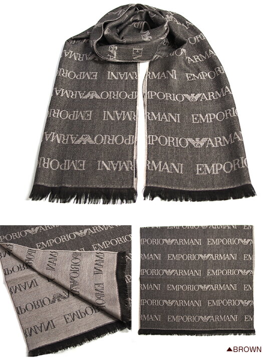 楽天市場】EMPORIO ARMANI エンポリオアルマーニ マフラー スカーフ 全 
