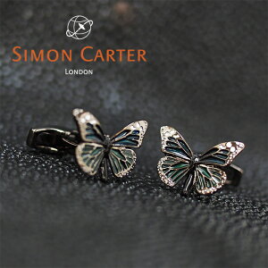 SIMON CARTER TCJ[^[ JtX JtNX JtX{^ ENGLISH COUNTRY GARDEN ENAMELLED BUTTERFLY _[NO[×K^  TCJ[^[ JtX JtX{^ Y  Jt