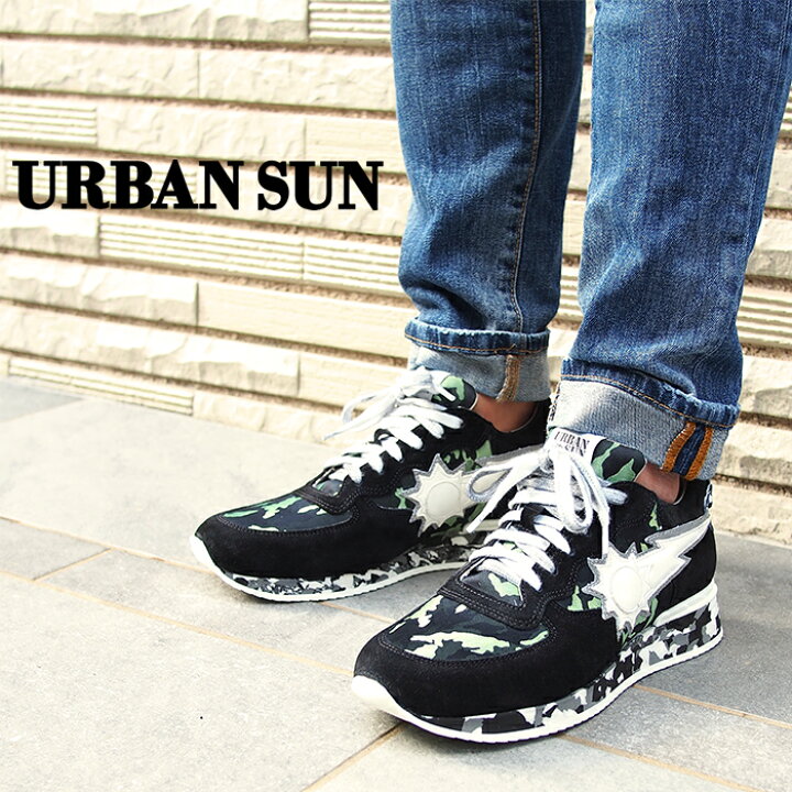 楽天市場】URBAN SUN アーバンサン メンズ スニーカー ANDRE アンドレ  