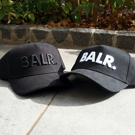 BALR. ボーラー 立体ロゴ刺繍 ベースボールキャップ 全2色 Classic Cotton Cap balr キャップ 帽子 B10015 balr 帽子