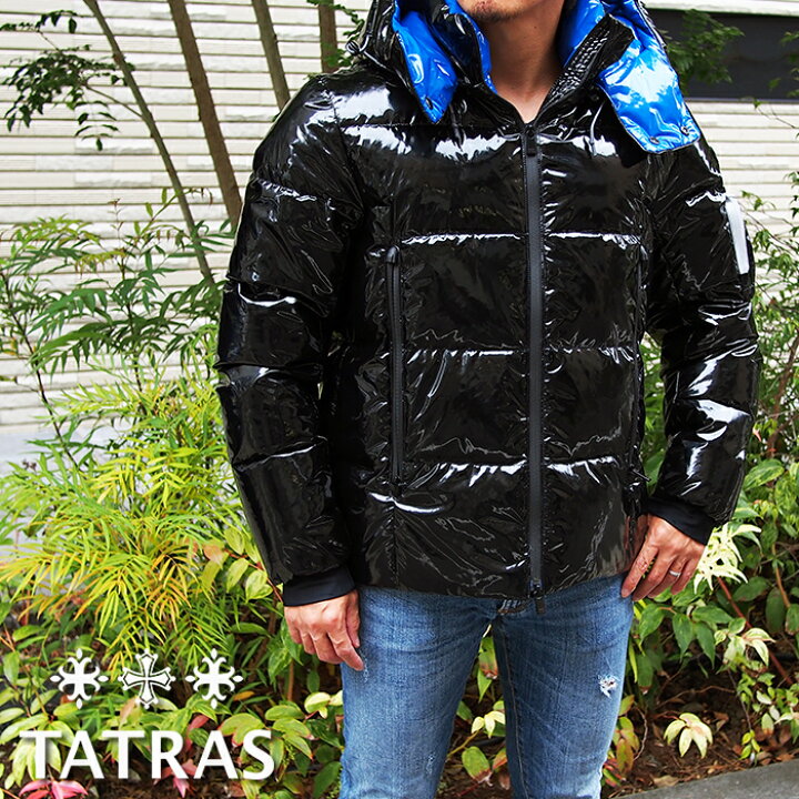 楽天市場 Tatras タトラス メンズダウンジャケットmtlaa4104 D Ander アンデール Black ブラック ラミネート加工 タトラス ダウン メンズ タトラス メンズ Men S Jack