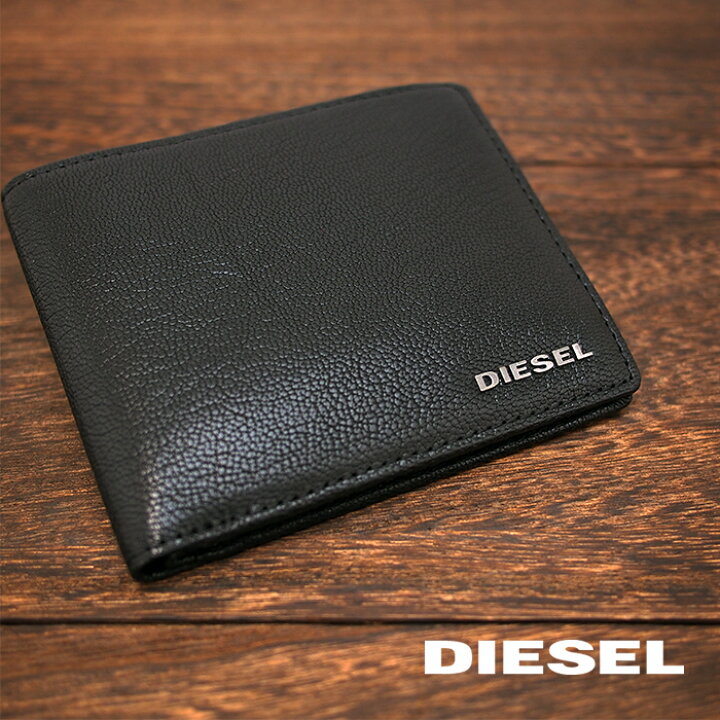 楽天市場 Diesel ディーゼル 二つ折り財布 小銭入れ無し ブラック カードウォレット X Pr271 T8013 Neela S Jem J ディーゼル 財布 Diesel 財布 Men S Jack