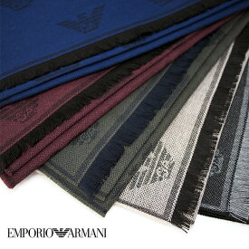 EMPORIO ARMANI エンポリオアルマーニ マフラー スカーフ 全5色 625048 0A348 アルマーニ マフラー プレゼント 男性 マフラー ギフト