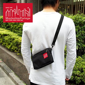 ManhattanPortage マンハッタンポーテージ ショルダーバッグ Jogger Bag 1404 ブラック ウエストポーチ ヒップバッグ 斜めがけバッグ