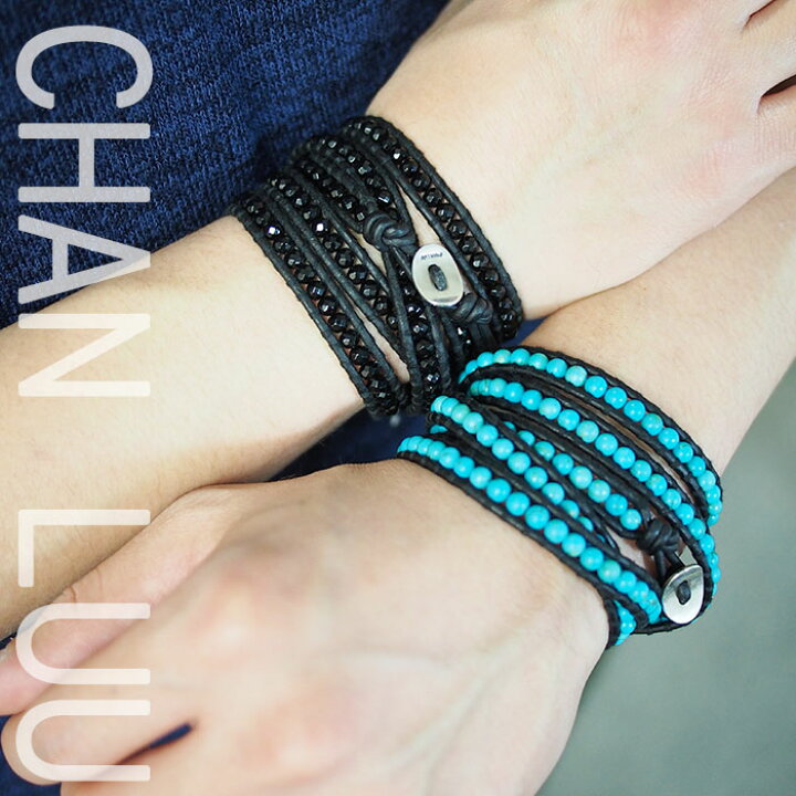 楽天市場】CHAN LUU チャンルー メンズ 5ラップブレス ブレスレット 5 