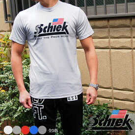 Schiek シーク メンズ ドライTシャツ トレーニングウェア 全5色 筋トレ ジム Men's Poly HD Tee フィットネスウェア ジムウェア メンズ スポーツウェア ストレッチ トレーニング ジム ジムウェア ウエイトトレーニング 筋トレ