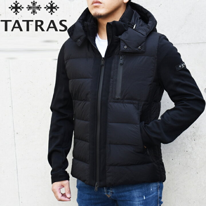 楽天市場】TATRAS タトラス TARO フード付き メンズダウンジャケット 